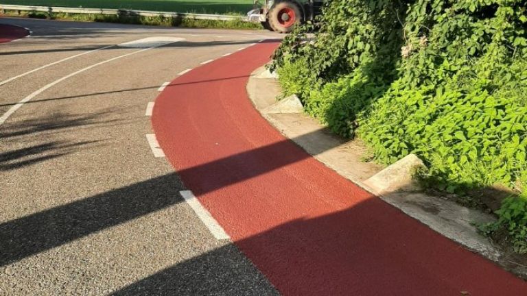 weg met fietspad